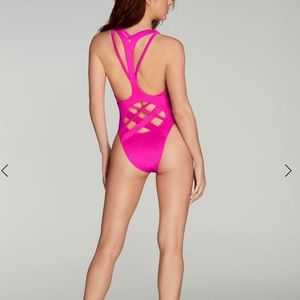 Agent Provocateur keia swimsuit in pink